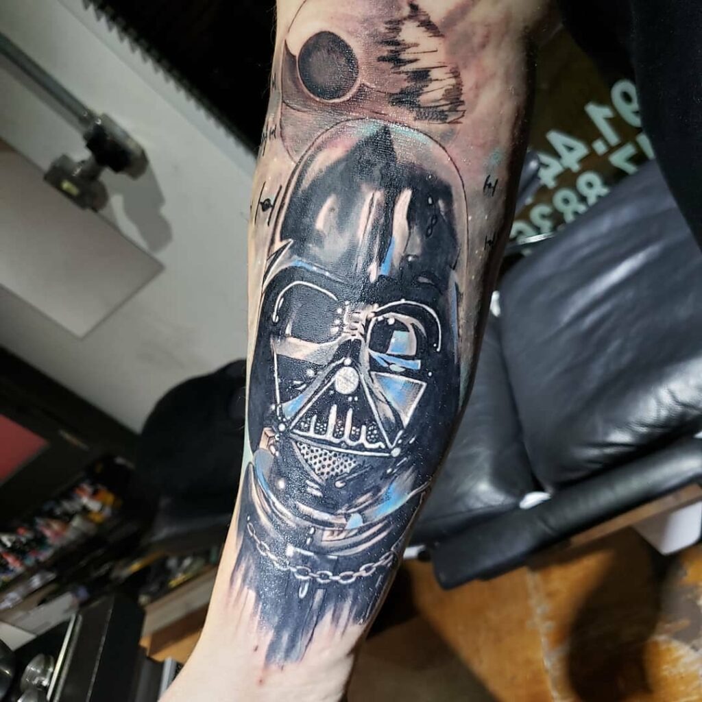 Galactic Overlord Darth Vader Tattoo Tattoo Design