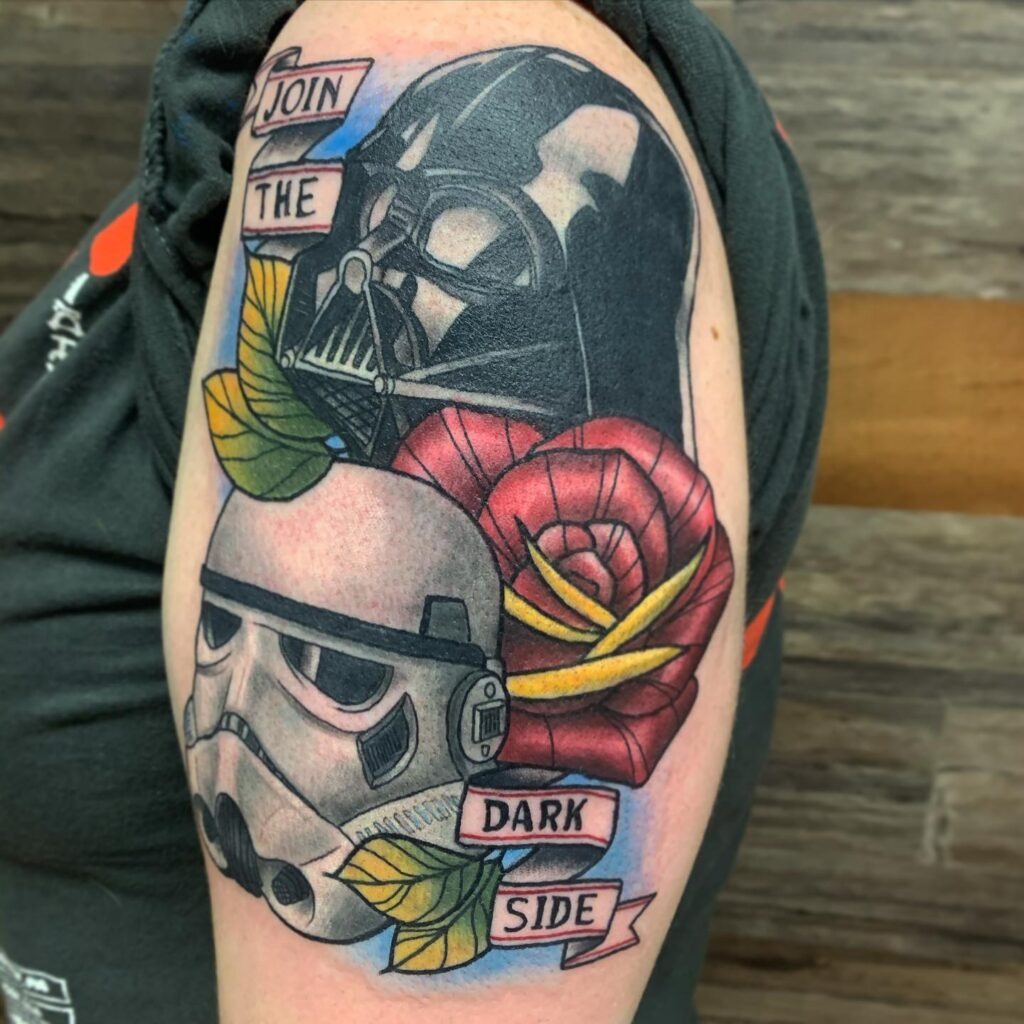 Join the Dark Side Tattoo Tattoo Design
