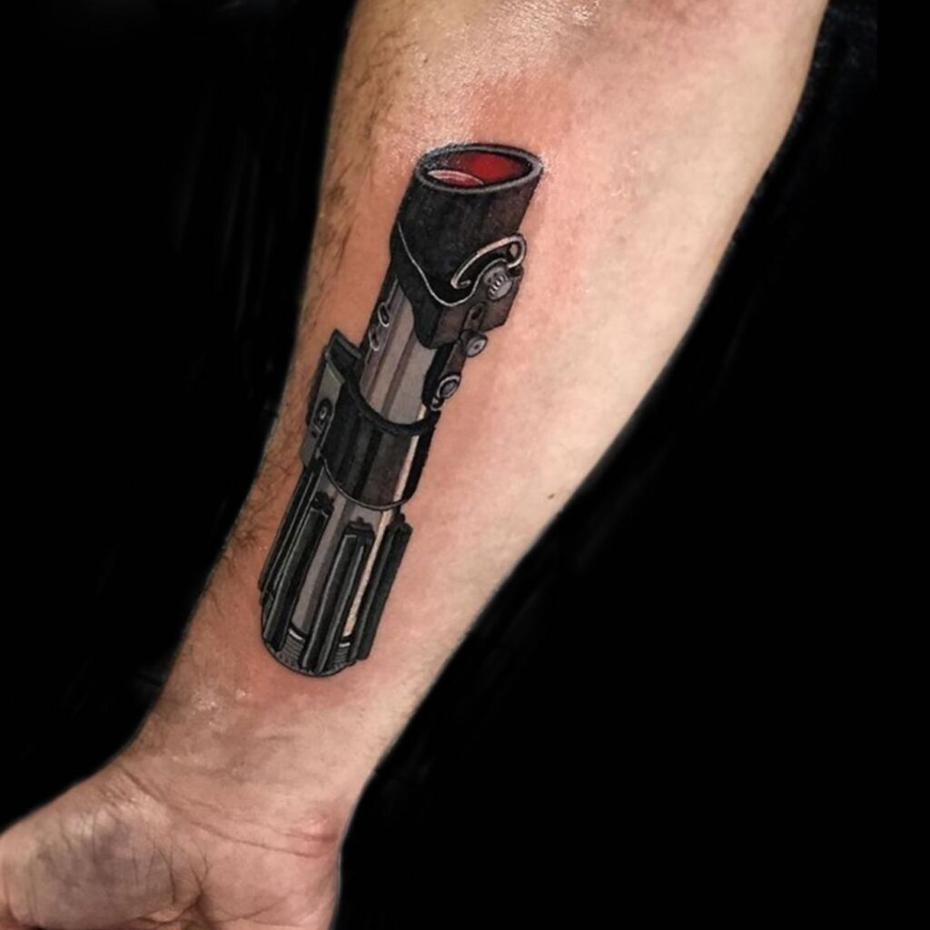 Sith Lightsaber Hilt Tattoo Tattoo Design