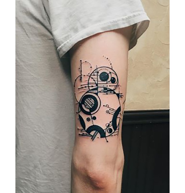 BB-8 Droid Star Wars Tattoo Tattoo Design