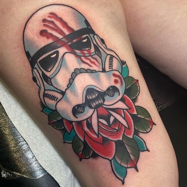 Bloody Stormtrooper Star Wars Tattoo Tattoo Design