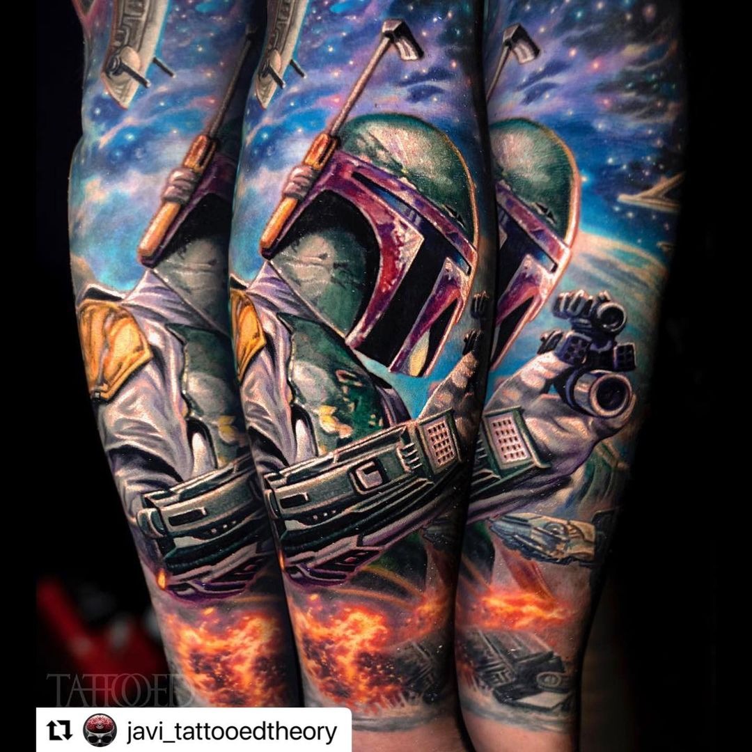 Boba Fett Star Wars Tattoo Tattoo Design