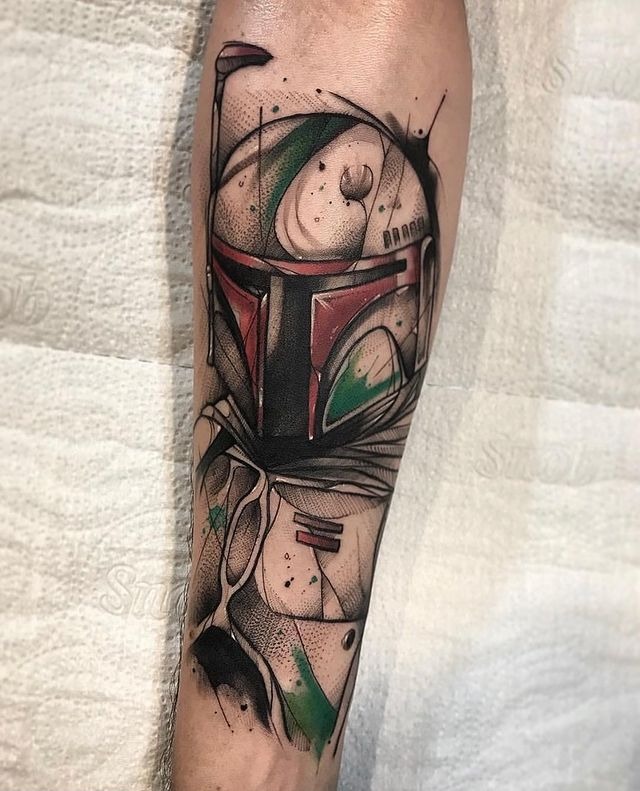 Boba Fett Star Wars Tattoo Tattoo Design