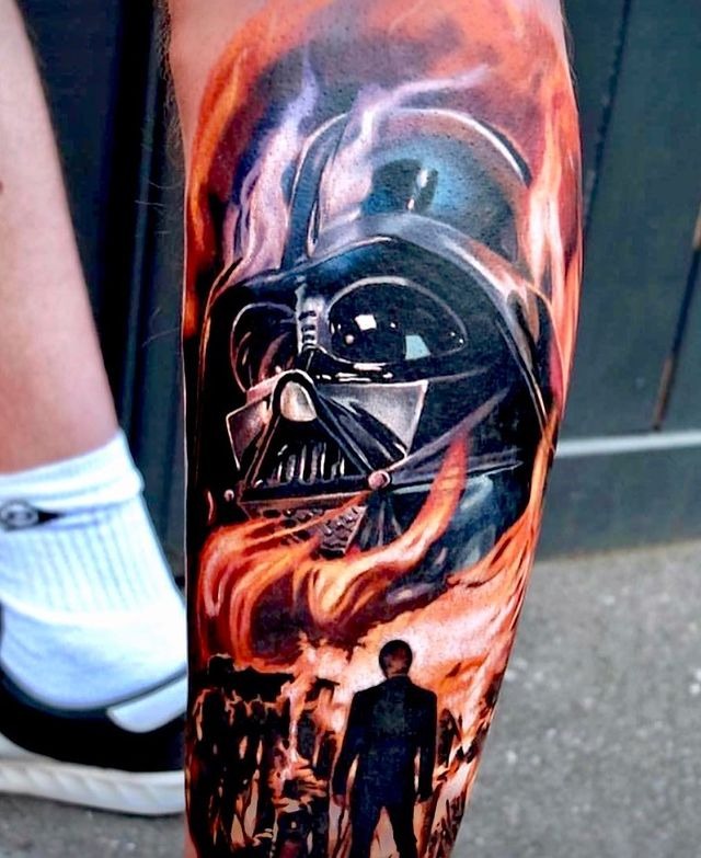 Darth Vader Star Wars Tattoo Tattoo Design