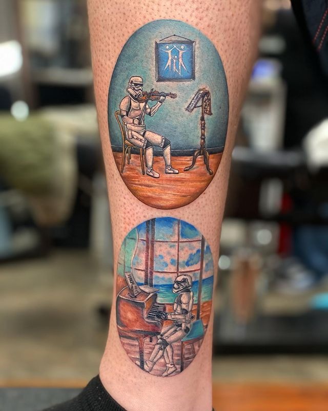 Modern Stormtroopers Star Wars Tattoo Tattoo Design
