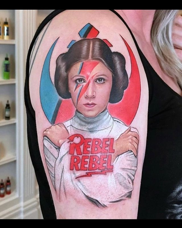 Princess Leia Star Wars Tattoo Tattoo Design