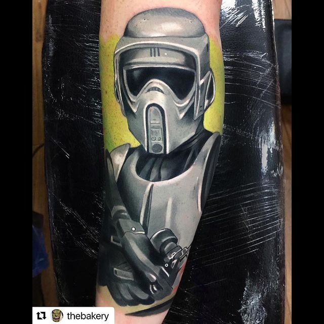 Speeder Stormtrooper Star Wars Tattoo Tattoo Design