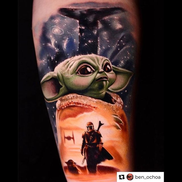 The Mandalorian Star Wars Tattoo Design Tattoo Design