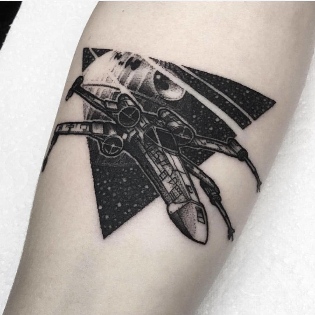 X-Wing Flight Star Wars Tattoo Tattoo Design
