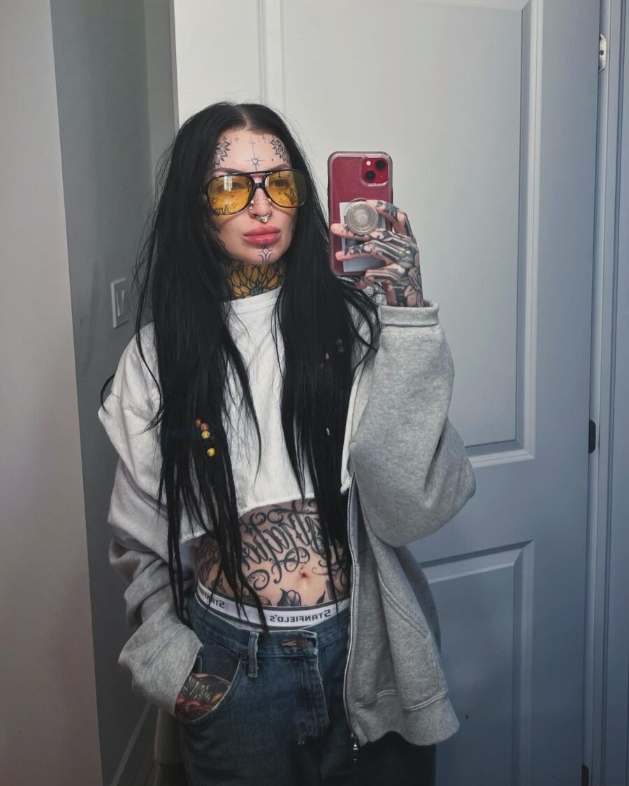 Bold stomach tattoos with unique fashion statement Tattoo Design