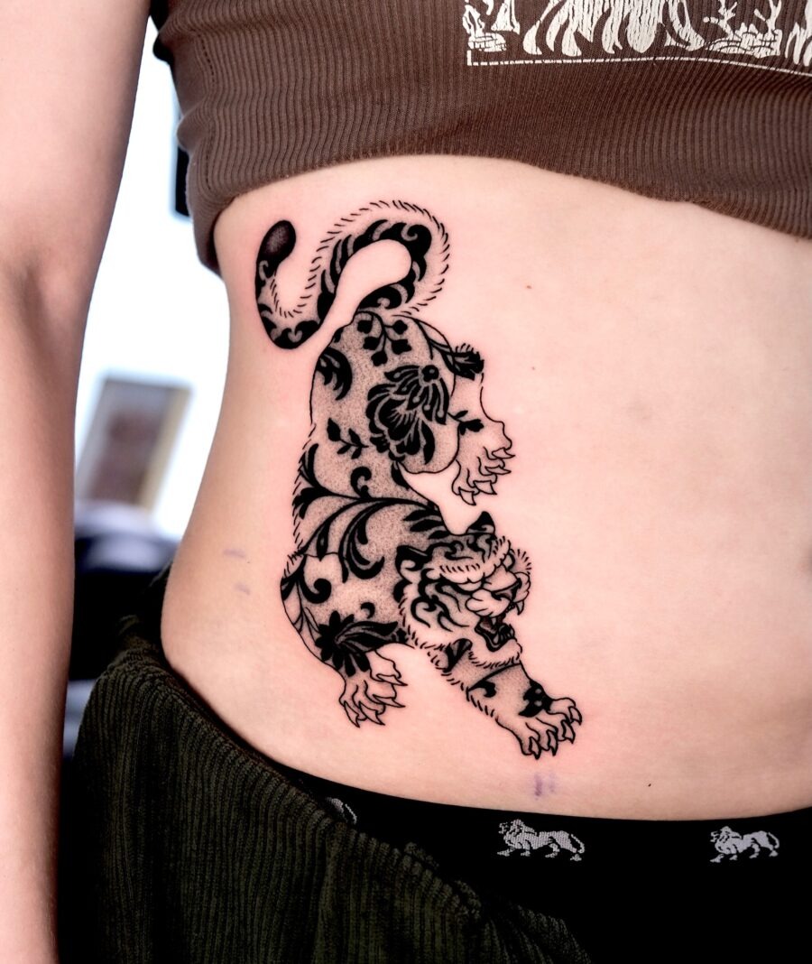 Bold tiger tattoos showcasing intricate designs Tattoo Design