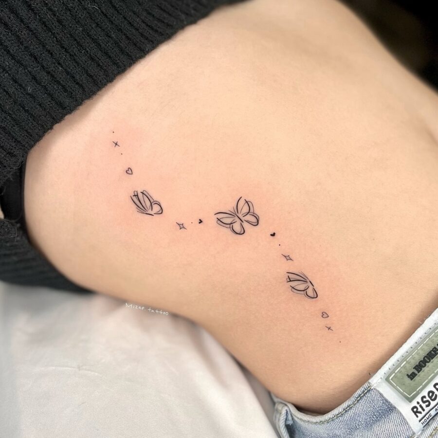 Elegant butterfly tattoos for a unique vibe Tattoo Design