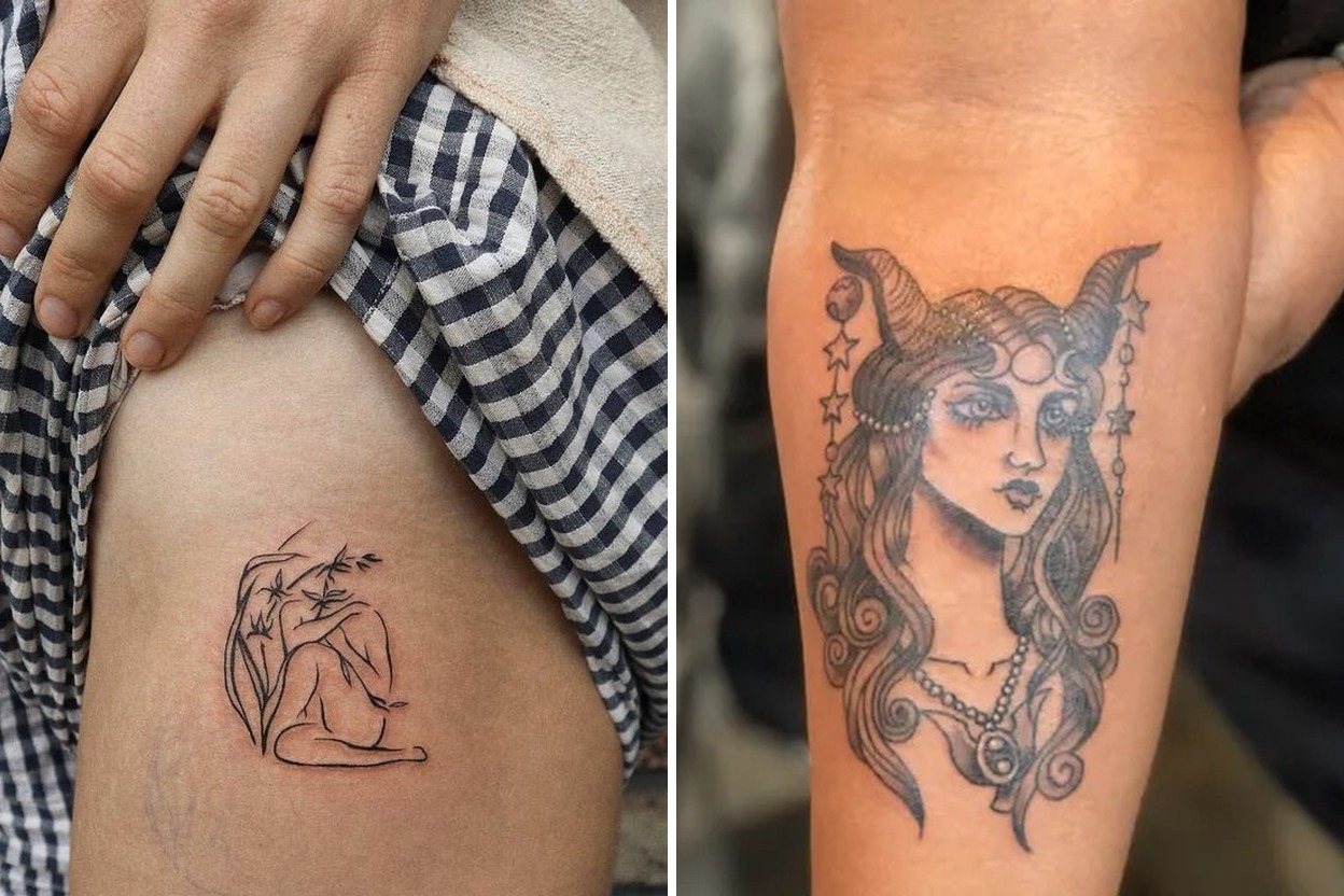 25+ Strong Woman Tattoo Ideas & Inspiration Featured Lookbook Collage