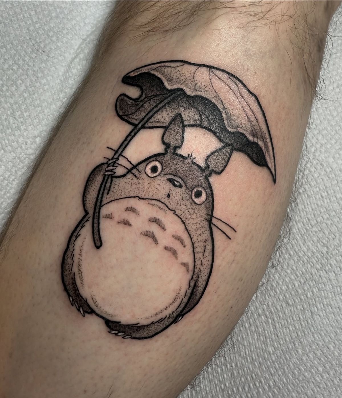 Ghibli Garden Sleeve Tattoo Design