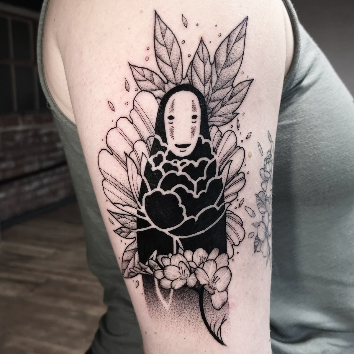 Princess Mononoke Rising Tattoo Design