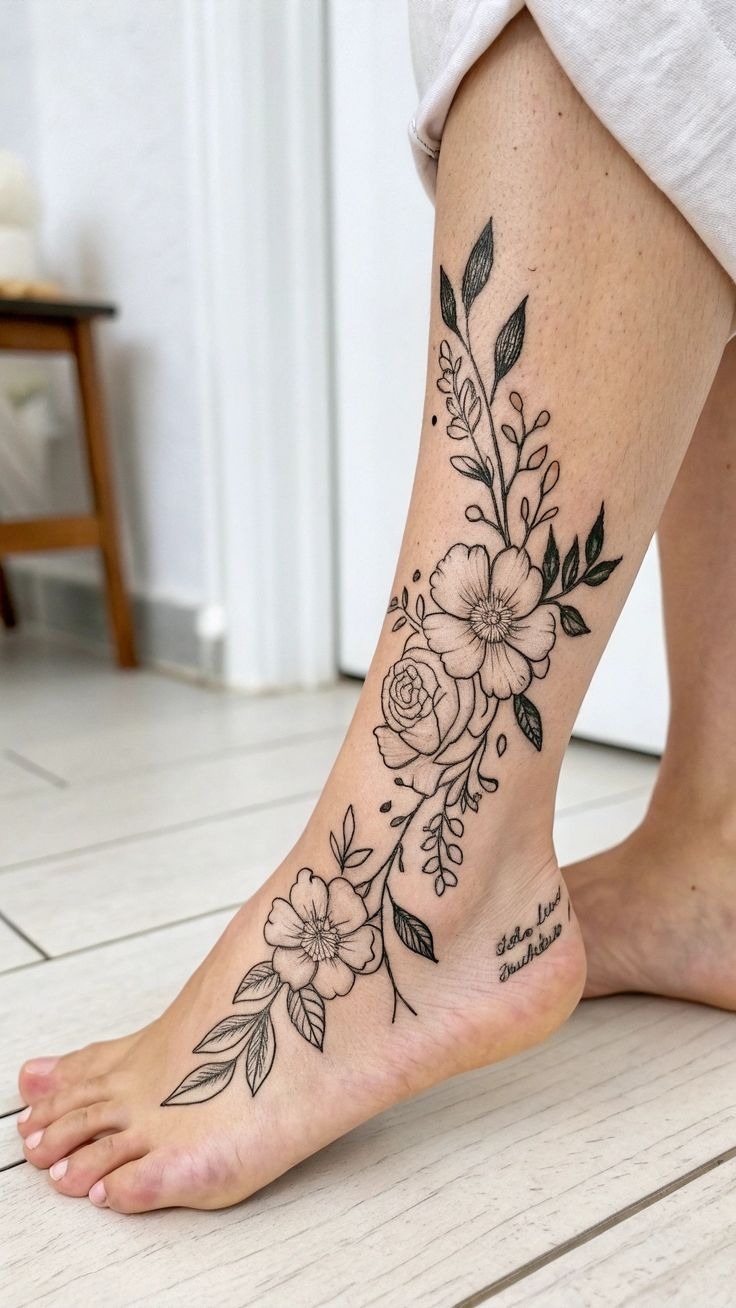 Tiny Minimal Toe Tattoos With Subtle Charm Tattoo Design