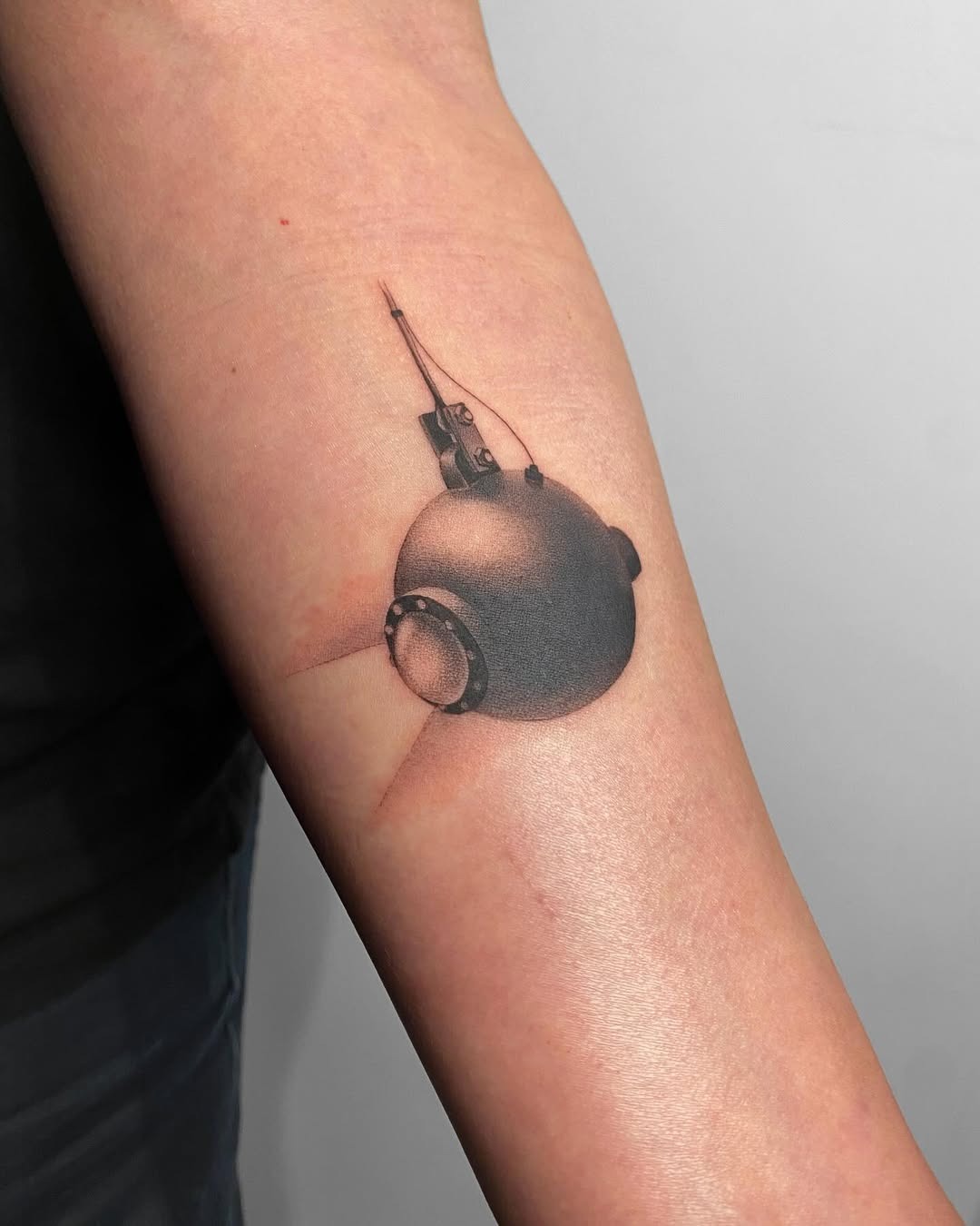 Artistic submarine tattoo showcasing exploration vibes Tattoo Design