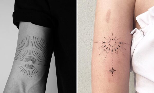 Sunrise Tattoo Ideas For Minimalist and Expressive Tattoos