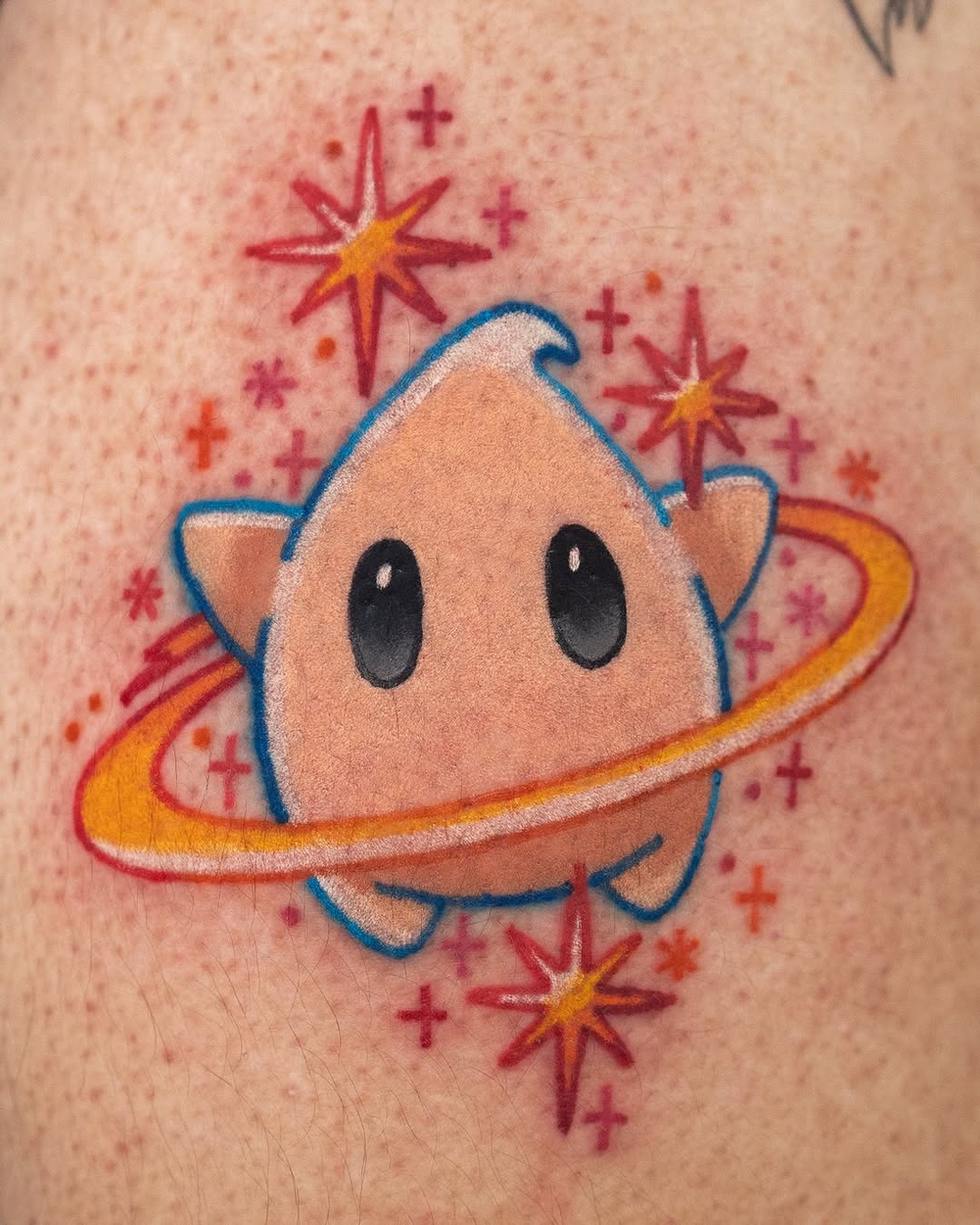 Adorable Yoshi Tattoo Brings Mario Vibes Tattoo Design