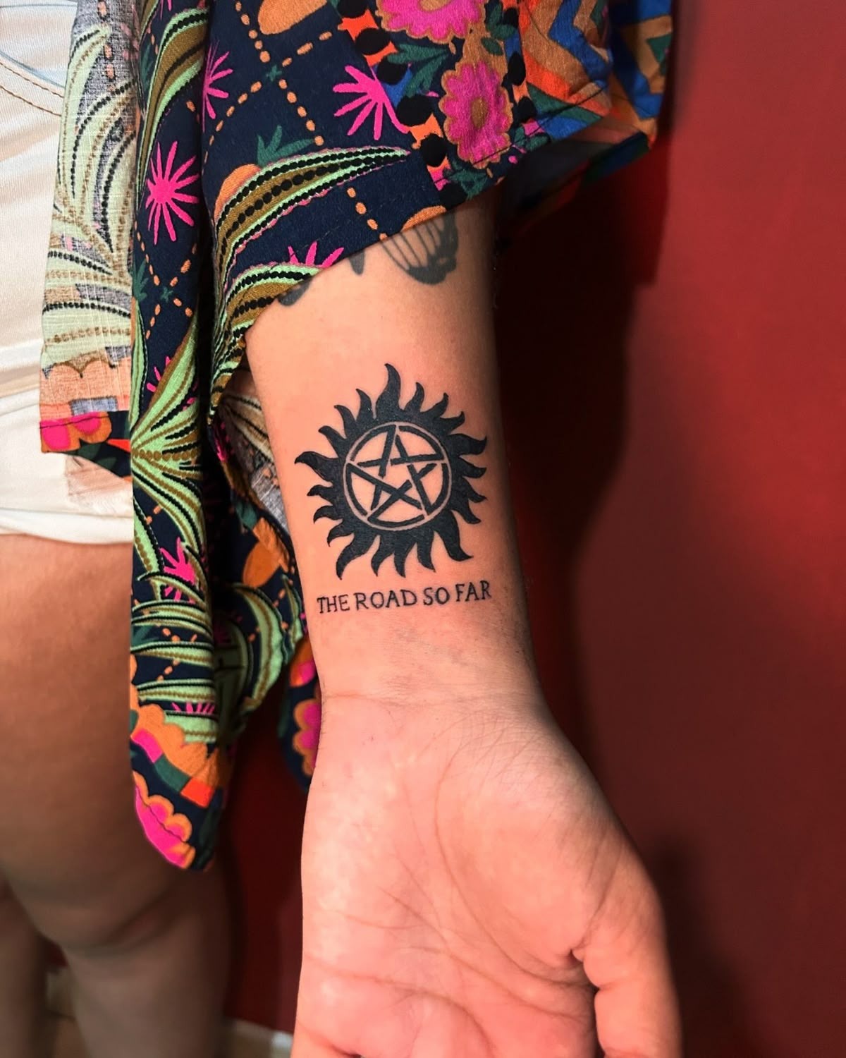 Winged Rib Symbol Tattoo Design