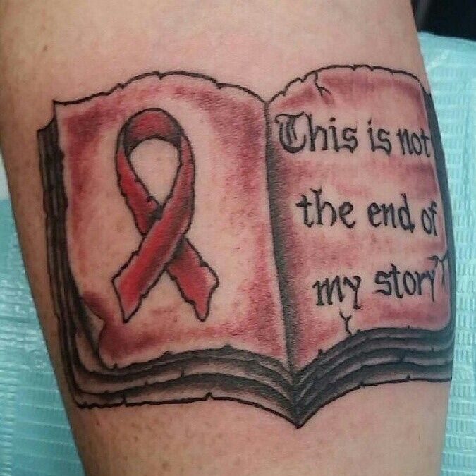 Elegant Script Survivor Tattoo Tattoo Design