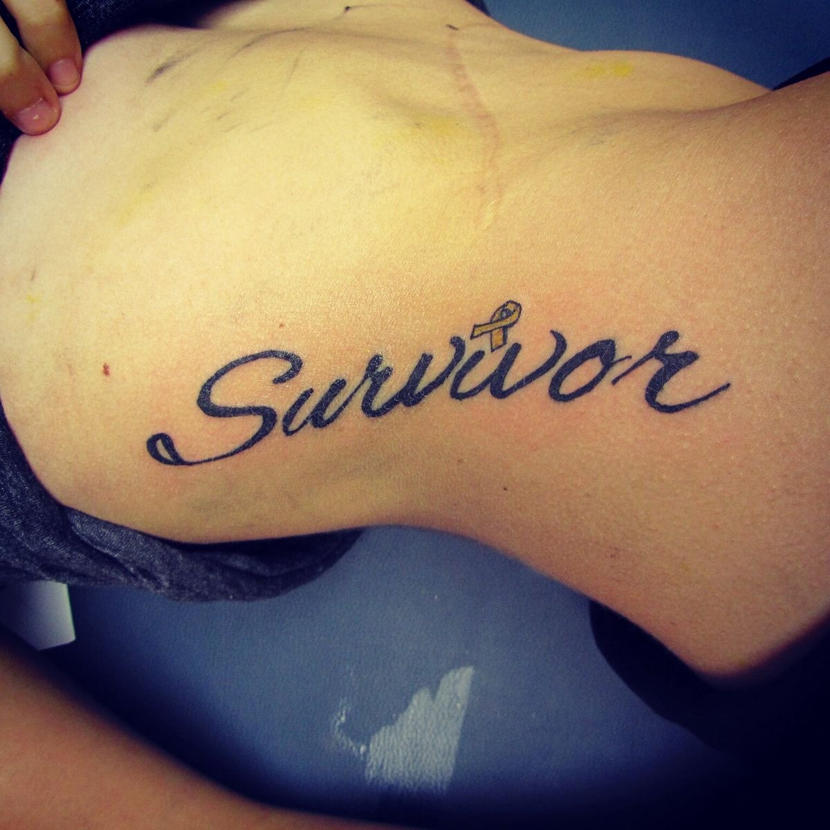 Tribal Wolf Survivor Tattoo Tattoo Design
