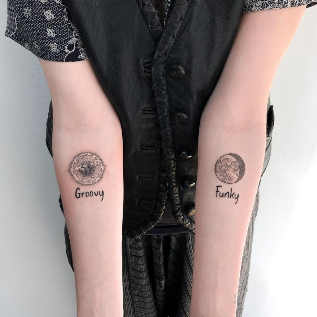 Unique Sun and Moon Tattoo Ideas Tattoo Design