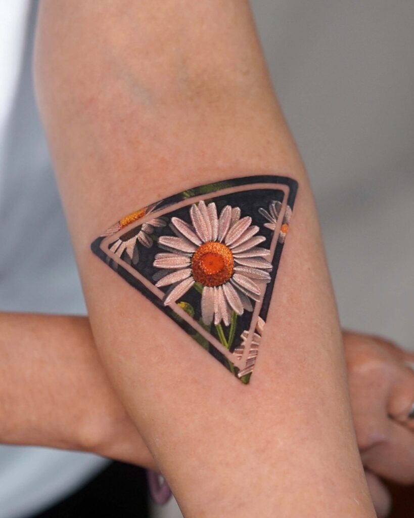 G-Dragon Daisy Symbol Tattoo Tattoo Design