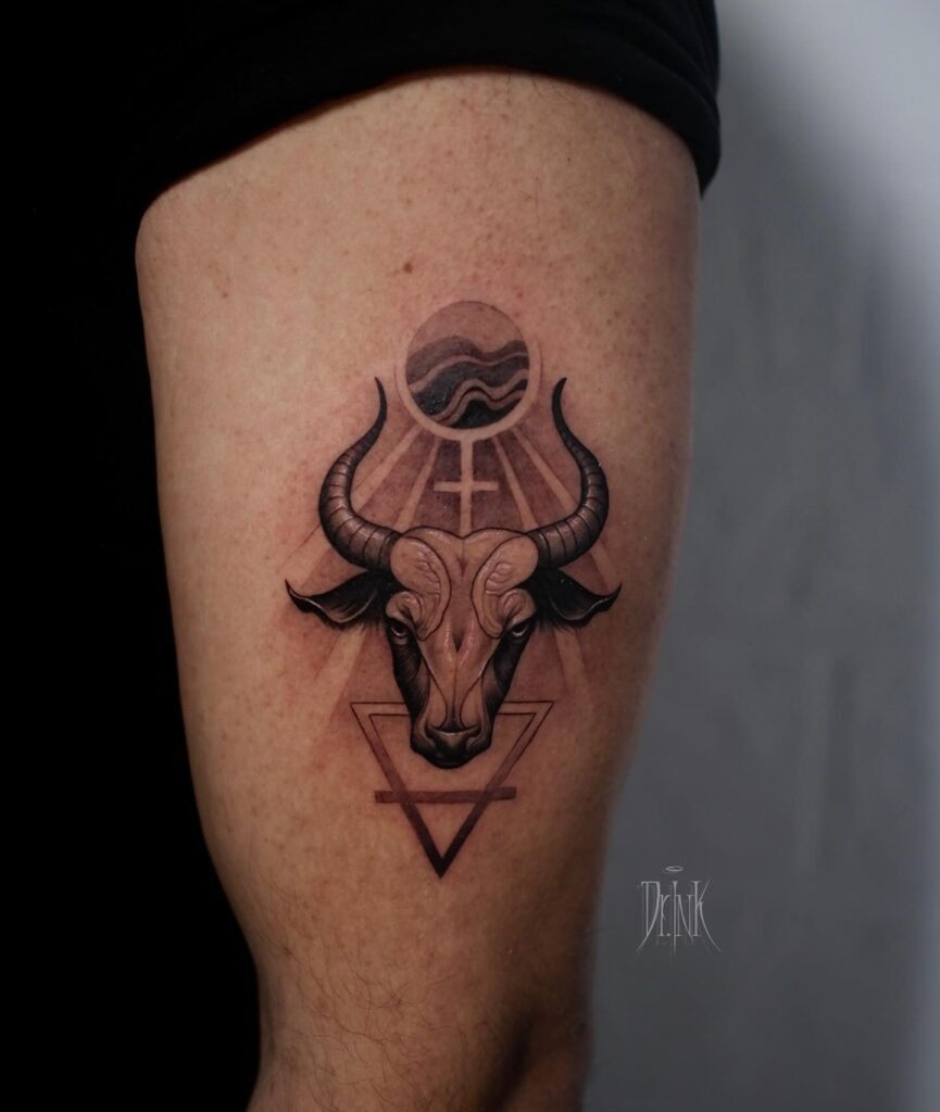 Taurus Earth Element Tattoo Tattoo Design