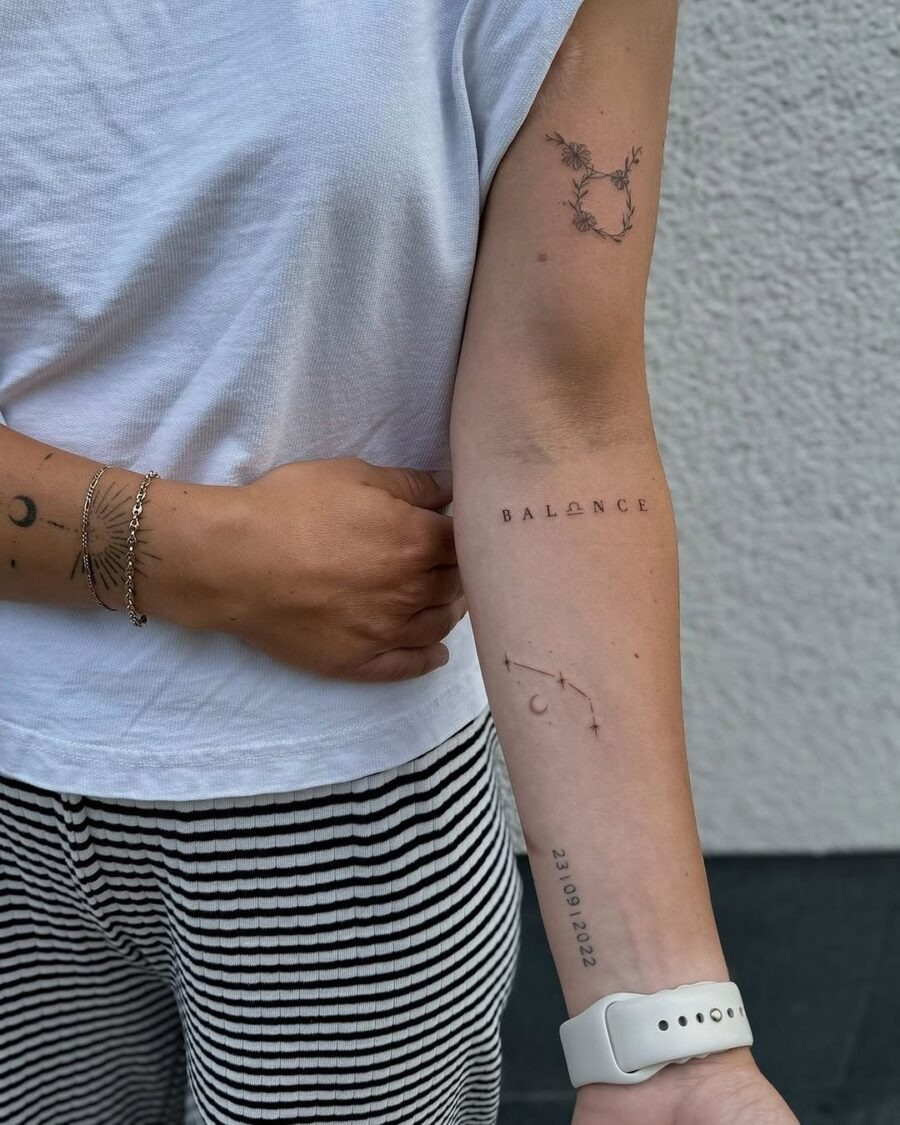 Exploring the Beauty of Minimalist Tattoo Fonts Tattoo Design