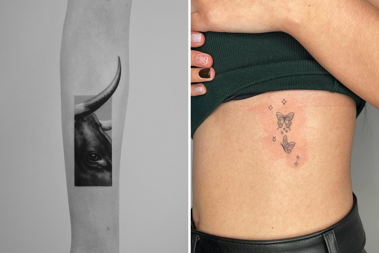 26+ Taurus Tattoo Ideas Curated for Your Next Session Featured Lookbook Collage