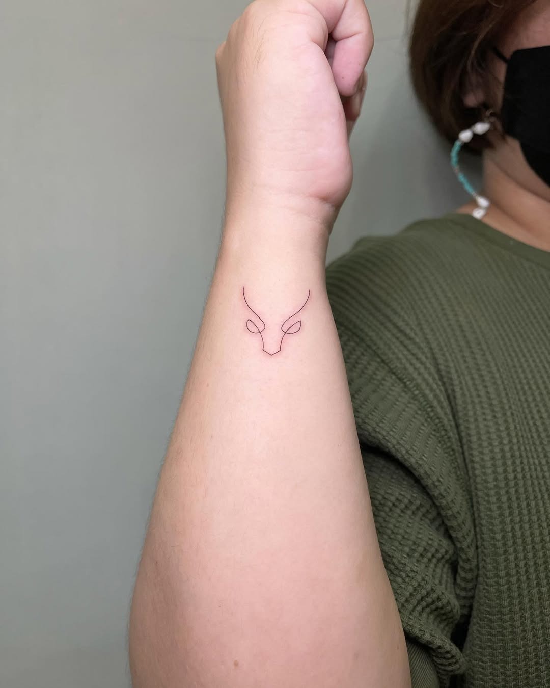 Minimal Taurus Tattoo Tattoo Design