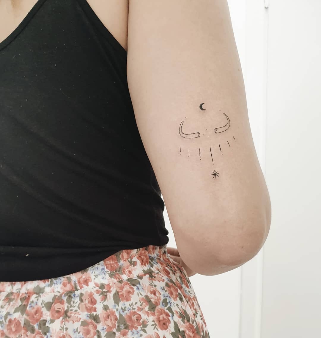 Taurus-Inspired Tattoo Tattoo Design