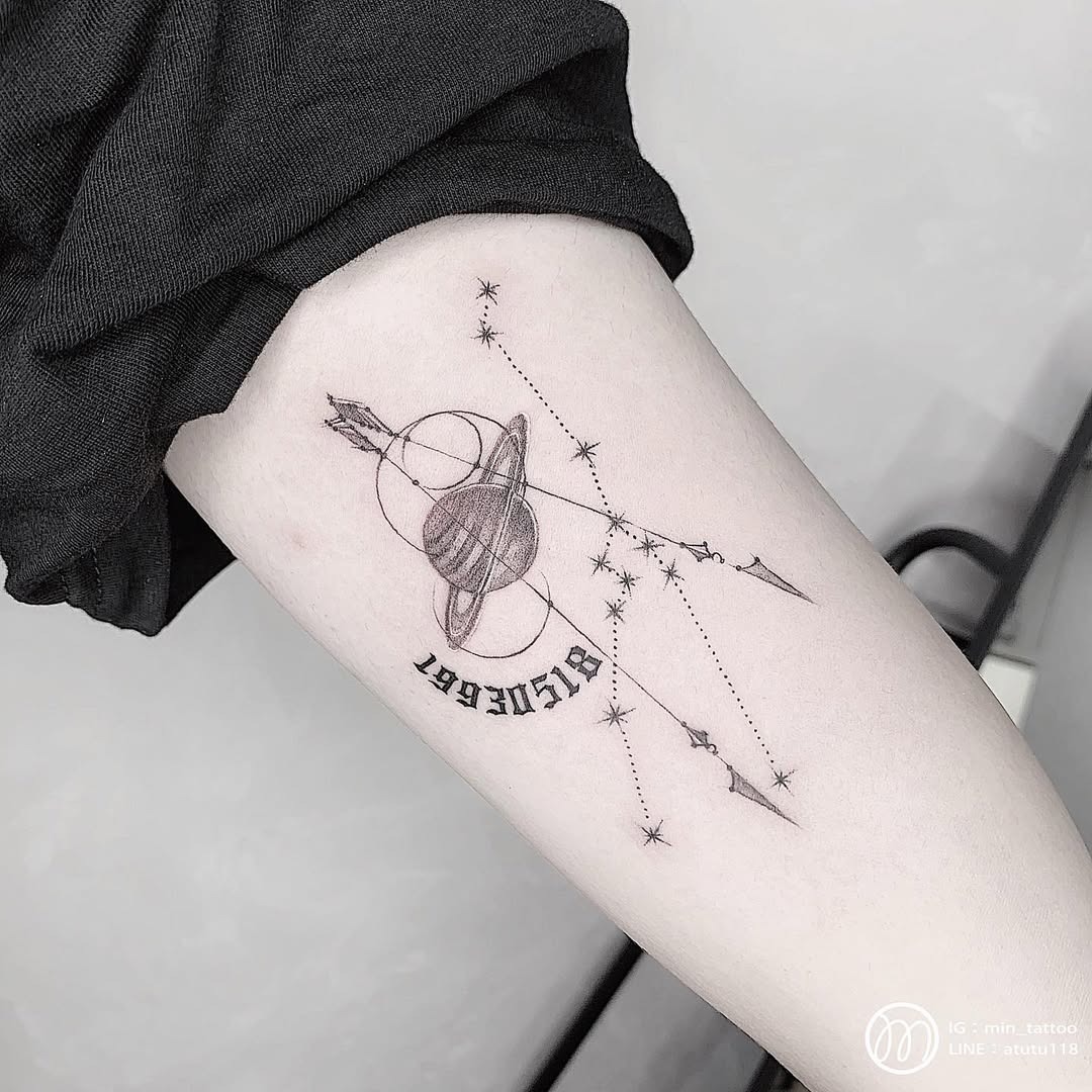 Taurus Zodiac Tattoo Tattoo Design