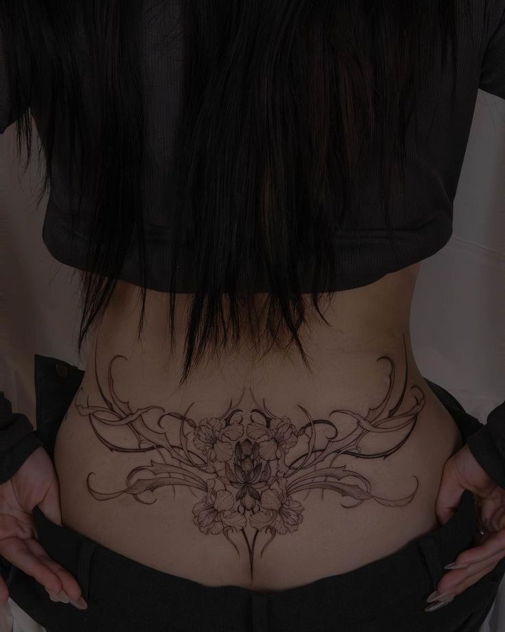 Celestial Motif Tattoo Design