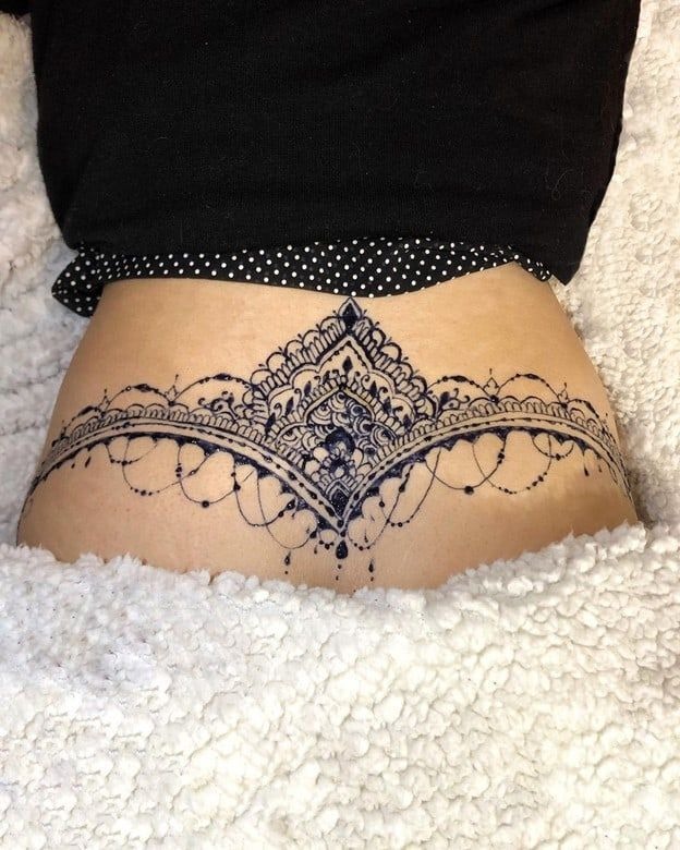 Floral Composition Tattoo Design