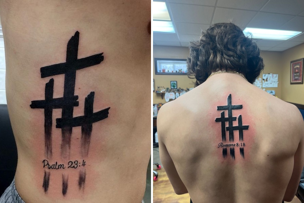 23 Meaningful Three Crosses Tattoo Ideas For Powerful Ink