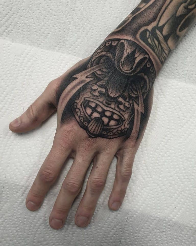 Tiki Shown With “Brilliant Eye” Features Tiki Tattoo Tattoo Design