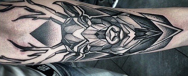 Realistic Lion Portrait Tattoo Tattoo Design