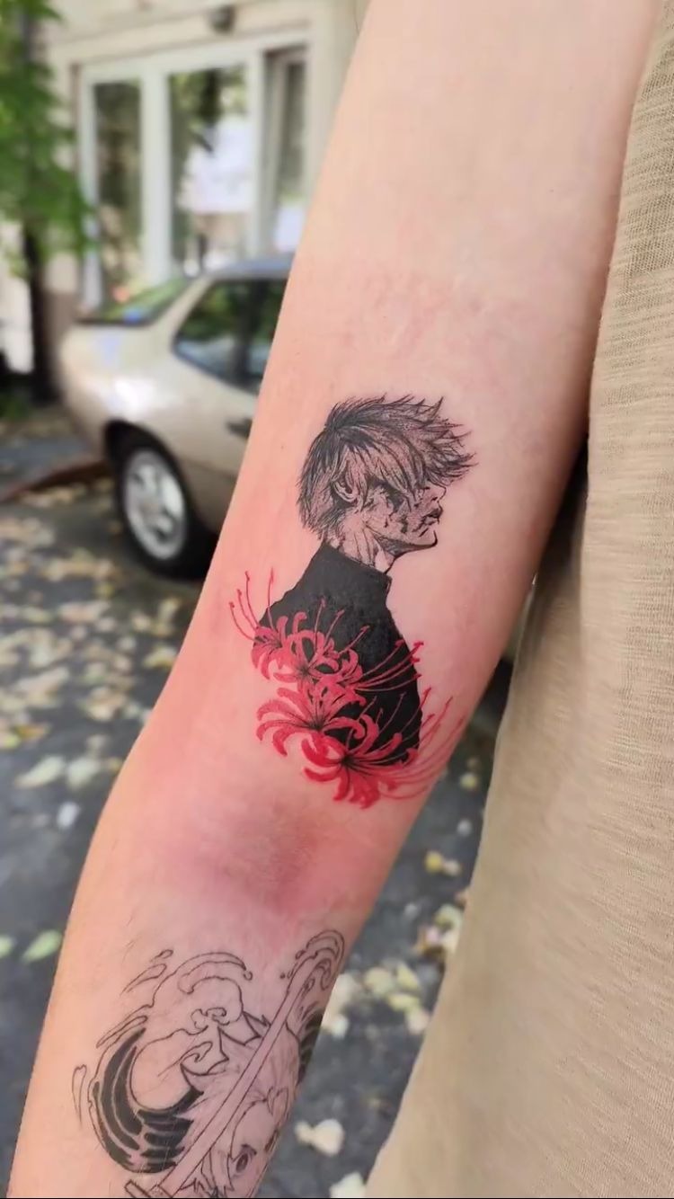What is 1000-7? Full Color Kaneki Tattoo Design