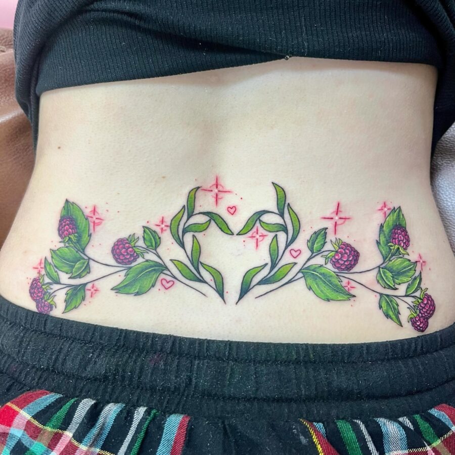 Elegant floral design for unique body art Tattoo Design
