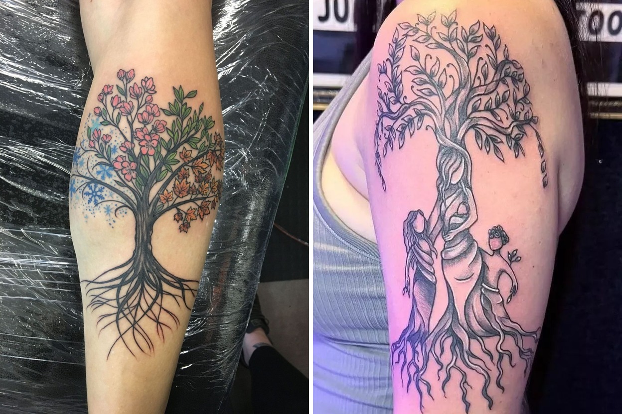 Tree Of Life Tattoo Ideas That Demand Attention and Admiration Featured Lookbook Collage