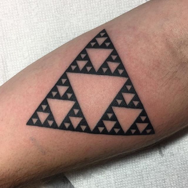 Geometric Trio Mosaic Tattoo Design