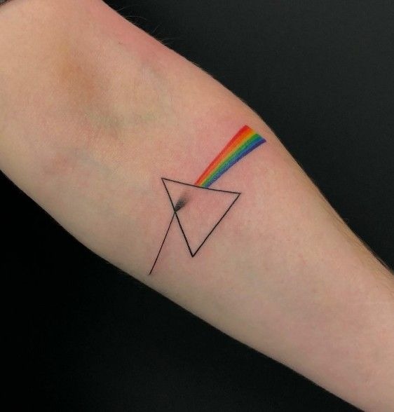 Prism Spectrum Two Tattoo Design
