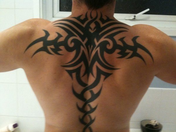 Full back Tribal Tattoo Tattoo Design