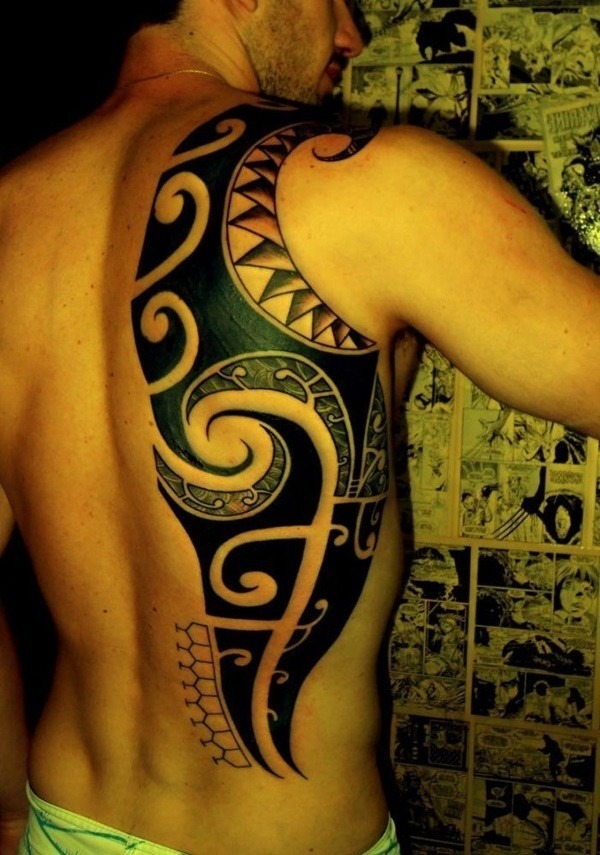 Shoulder Pad Tattoo Design
