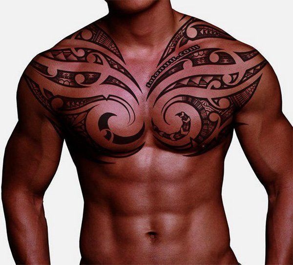 Tribal Tattoo on a shoulder Tattoo Design