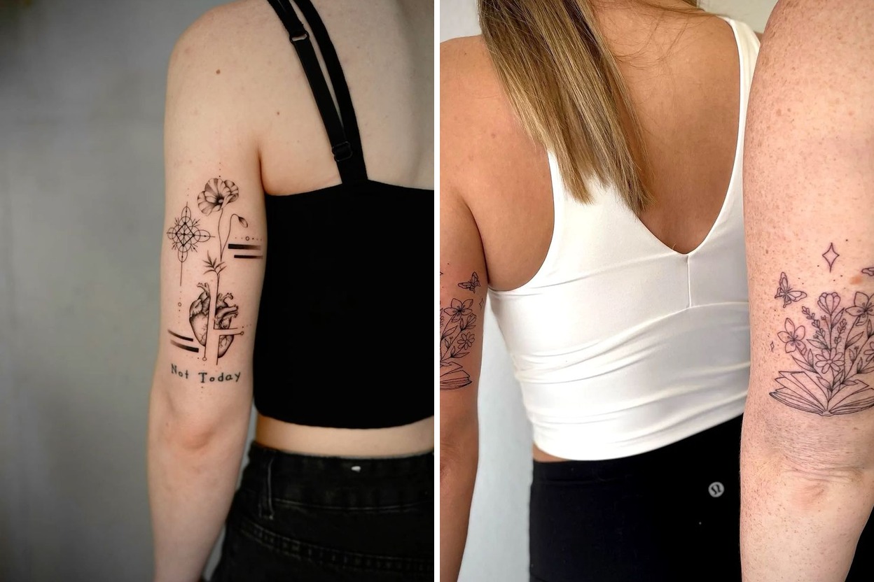 23+ Tricep Tattoo Ideas That Look Good From Every Angle Featured Lookbook Collage