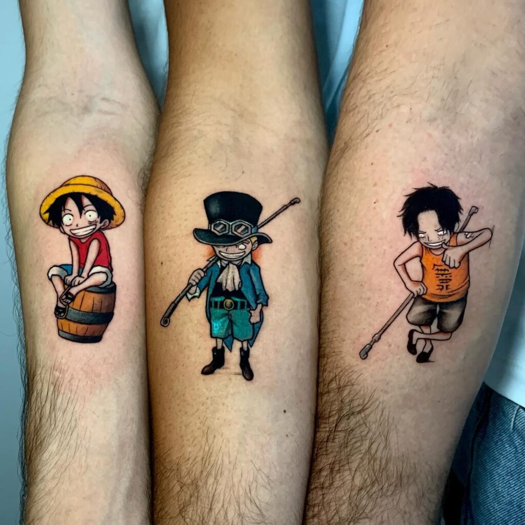 Childhood Bond of the ASL Brothers Tattoo Tattoo Design