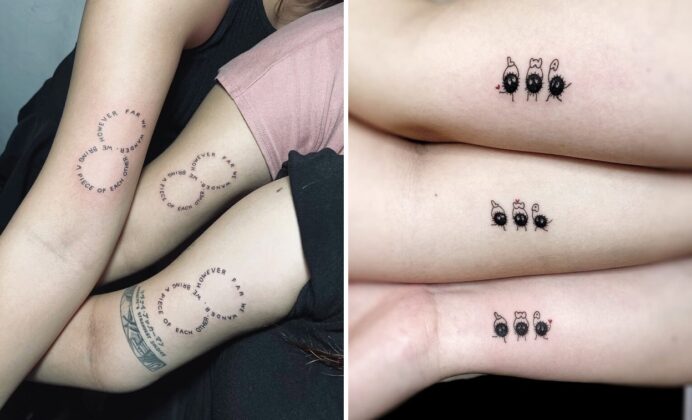 54+ Trio Tattoo Ideas & Inspiration
